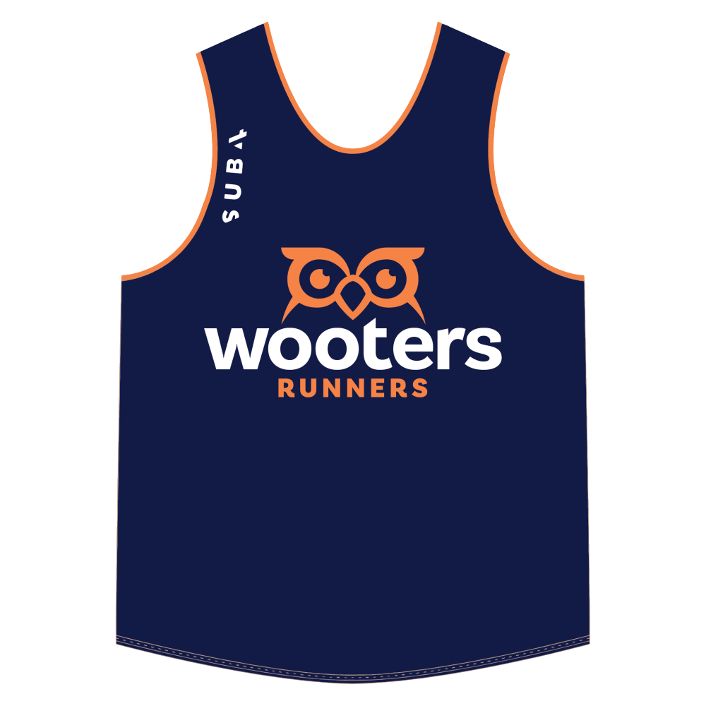 Wooters Racerback Singlet - Navy