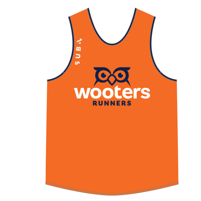 Custom Singlet Vest - Action Full Back Style